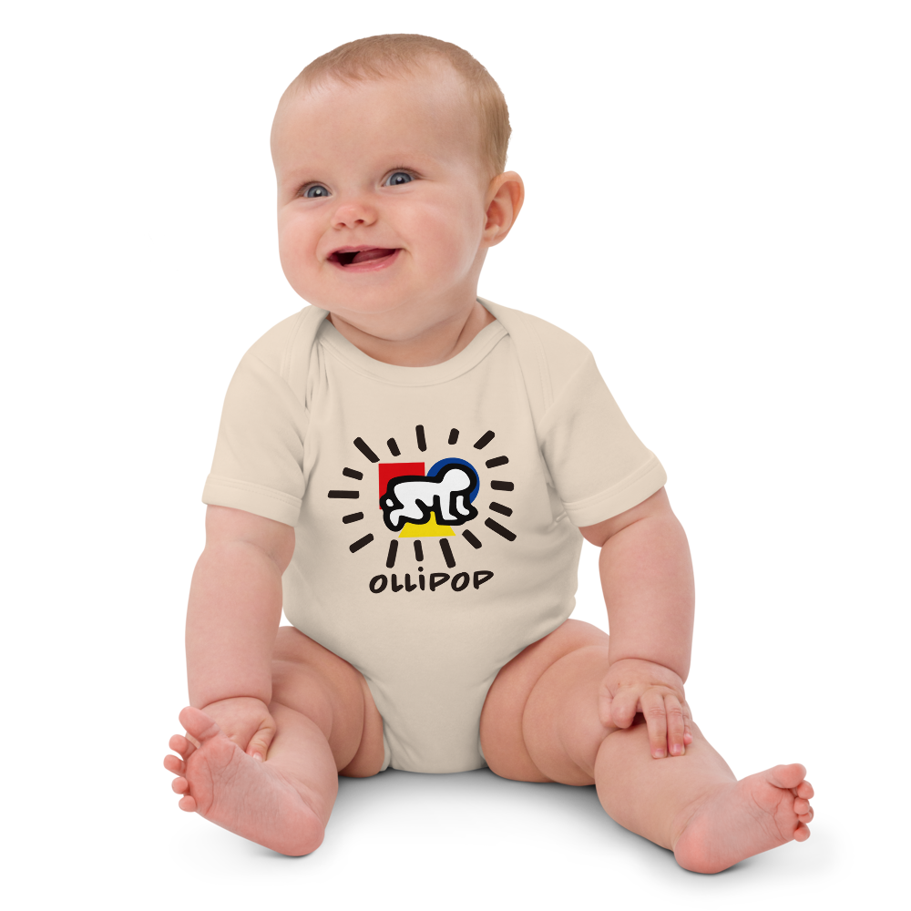 Organic Cotton Ollipop Onesie